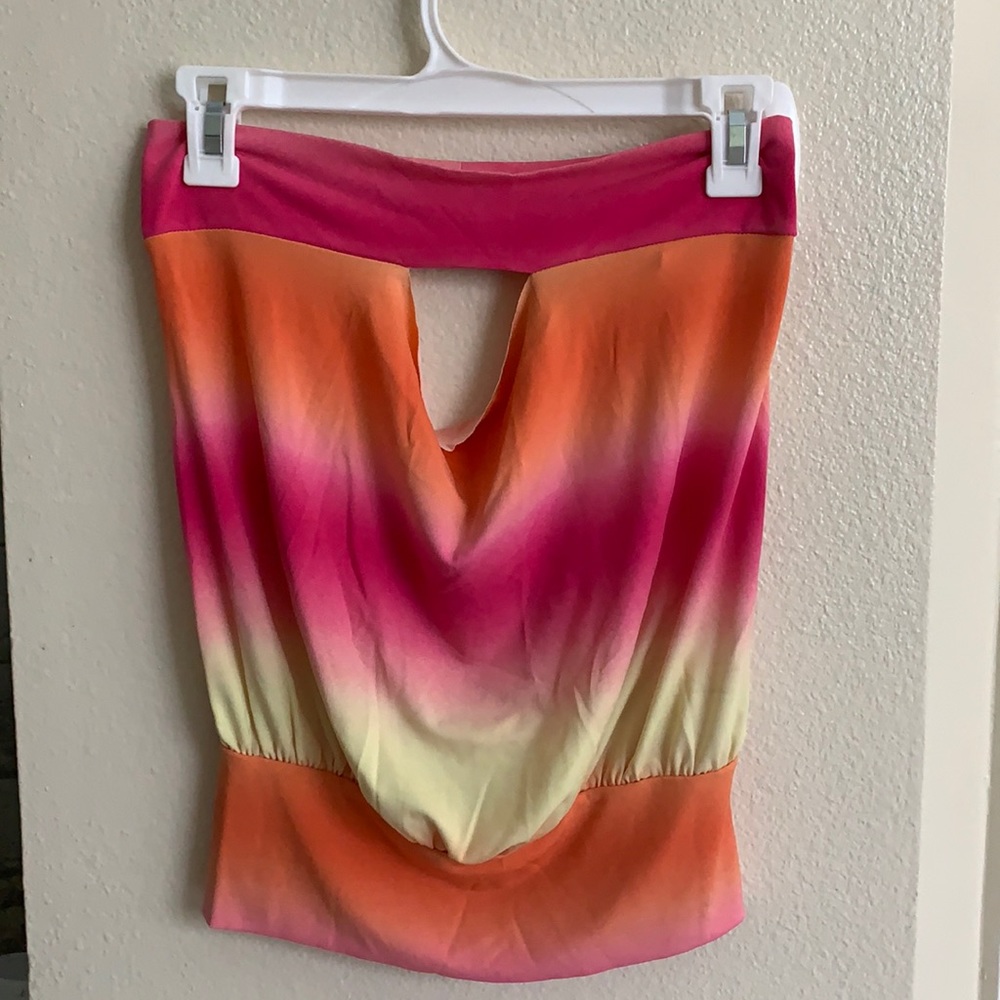 Cute Summer Top with Low Cut Back